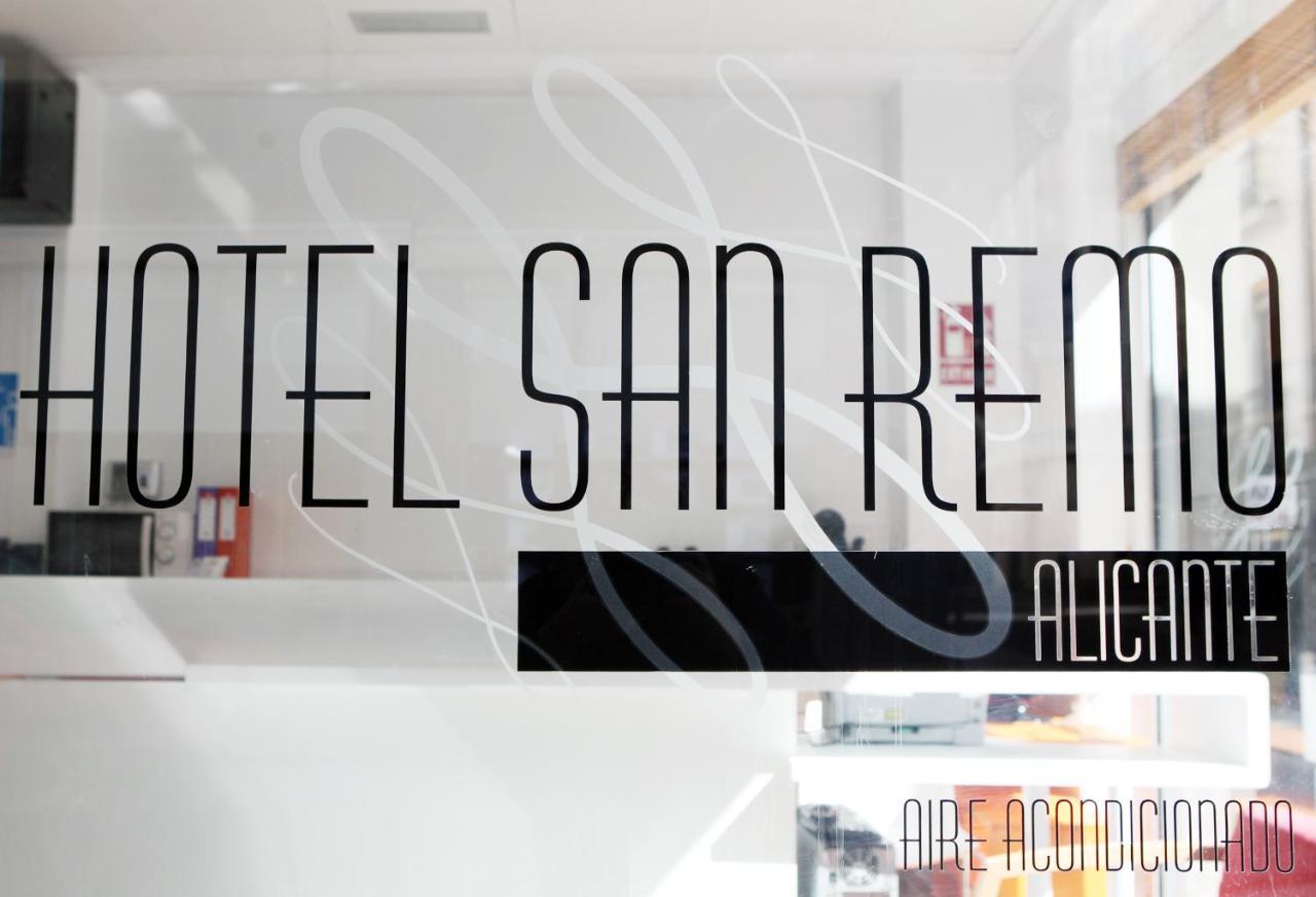 San Remo Hotel Alicante Exterior photo